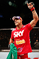 JARAGUA DO SUL, BRAZIL - MAY 18: Vitor Belfort reacts after knocking out Luke Rockhold in their middleweight bout during the UFC on FX event on May 18, 2013 at Arena Jaragua in Jaragua do Sul, Santa Catarina, Brazil. (Photo by Josh Hedges/Zuffa LLC/Zuffa LLC via Getty Images)