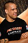 LAS VEGAS, NV - MAY 23:   James Te-Huna interacts with media during the UFC 160 Ultimate Media Day at the MGM Grand Hotel/Casino on May 23, 2013 in Las Vegas, Nevada.  (Photo by Josh Hedges/Zuffa LLC/Zuffa LLC via Getty Images)