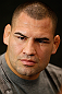 LAS VEGAS, NV - MAY 23:   UFC Heavyweight Champion Cain Velasquez interacts with media during the UFC 160 Ultimate Media Day at the MGM Grand Hotel/Casino on May 23, 2013 in Las Vegas, Nevada.  (Photo by Josh Hedges/Zuffa LLC/Zuffa LLC via Getty Images)