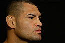 LAS VEGAS, NV - MAY 23:   UFC Heavyweight Champion Cain Velasquez interacts with media during the UFC 160 Ultimate Media Day at the MGM Grand Hotel/Casino on May 23, 2013 in Las Vegas, Nevada.  (Photo by Josh Hedges/Zuffa LLC/Zuffa LLC via Getty Images)