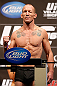 LAS VEGAS, NV - MAY 24:   Gray Maynard weighs in during the UFC 160 weigh-in at the MGM Grand Garden Arena on May 24, 2013 in Las Vegas, Nevada.  (Photo by Josh Hedges/Zuffa LLC/Zuffa LLC via Getty Images)