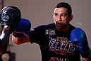 FORTALEZA, BRAZIL - JUNE 06:  Fabricio Werdum holds an open training session for media at Centro de Eventos do Ceara on June 6, 2013 in Fortaleza, Ceara, Brazil.  (Photo by Josh Hedges/Zuffa LLC/Zuffa LLC via Getty Images)
