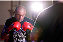FORTALEZA, BRAZIL - JUNE 06:  Thiago Silva holds an open training session for media at Centro de Eventos do Ceara on June 6, 2013 in Fortaleza, Ceara, Brazil.  (Photo by Josh Hedges/Zuffa LLC/Zuffa LLC via Getty Images)