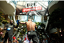 WINNIPEG, CANADA - JUNE 12:  Ryan Jimmo holds an open workout session for fans and media at Portage Place on June 12, 2013 in Winnipeg, Manitoba, Canada.  (Photo by Josh Hedges/Zuffa LLC/Zuffa LLC via Getty Images)