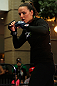 WINNIPEG, CANADA - JUNE 12:  Alexis Davis holds an open workout session for fans and media at Portage Place on June 12, 2013 in Winnipeg, Manitoba, Canada.  (Photo by Josh Hedges/Zuffa LLC/Zuffa LLC via Getty Images)