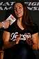 WINNIPEG, CANADA - JUNE 13:  Alexis Davis interacts with media during the UFC 161 media day at The Met on June 13, 2013 in Winnipeg, Manitoba, Canada.  (Photo by Josh Hedges/Zuffa LLC/Zuffa LLC via Getty Images)