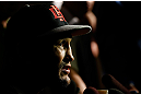 WINNIPEG, CANADA - JUNE 13:  Dan Henderson interacts with media during the UFC 161 media day at The Met on June 13, 2013 in Winnipeg, Manitoba, Canada.  (Photo by Josh Hedges/Zuffa LLC/Zuffa LLC via Getty Images)