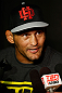 WINNIPEG, CANADA - JUNE 13:  Dan Henderson interacts with media during the UFC 161 media day at The Met on June 13, 2013 in Winnipeg, Manitoba, Canada.  (Photo by Josh Hedges/Zuffa LLC/Zuffa LLC via Getty Images)