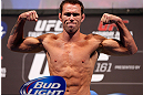 WINNIPEG, CANADA - JUNE 14:  Jake Shields weighs in during the UFC 161 weigh-in at the MTS Centre on June 14, 2013 in Winnipeg, Manitoba, Canada.  (Photo by Josh Hedges/Zuffa LLC/Zuffa LLC via Getty Images)