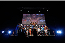 WINNIPEG, CANADA - JUNE 14:  Rashad Evans weighs in during the UFC 161 weigh-in at the MTS Centre on June 14, 2013 in Winnipeg, Manitoba, Canada.  (Photo by Josh Hedges/Zuffa LLC/Zuffa LLC via Getty Images)