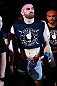 WINNIPEG, CANADA - JUNE 15:  John Maguire enters the arena before his lightweight fight against Mitch Clarke during the UFC 161 event at the MTS Centre on June 15, 2013 in Winnipeg, Manitoba, Canada.  (Photo by Josh Hedges/Zuffa LLC/Zuffa LLC via Getty Images)
