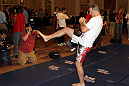 UFC 130 Open Workouts: Matt Hamill