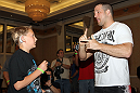 UFC 130 Open Workouts: Matt Hamill