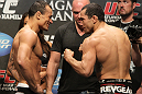 UFC 130 Weigh-ins: Gleison Tibau vs. Rafaello Oliveira