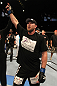 UFC 130: Tim Boetsch celebrates his win over Kendall Grove.