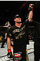 UFC 130: Brian Stann celebrates his win.