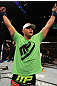 UFC 130: Travis Browne celebrates his win
