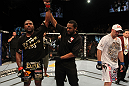UFC 130: Rampage Jackson celebrates his win
