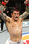 The Ultimate Fighter Season 13 Finale: Scott Jorgensen celebrates his win.