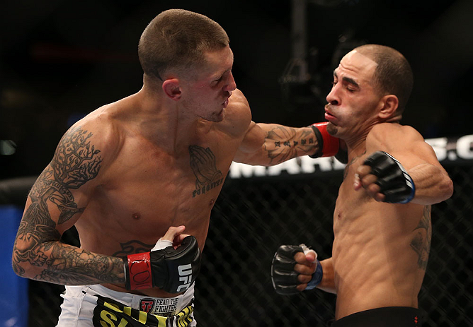 UFC bantamweight Dustin Pague UFC bantamweight Dustin Pague