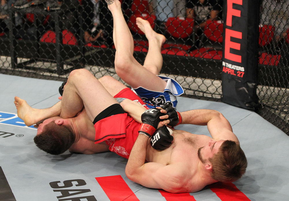 UFC welterweight TJ Waldburger UFC welterweight TJ Waldburger