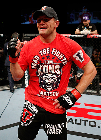 UFC middleweight Tom Watson UFC middleweight Tom Watson