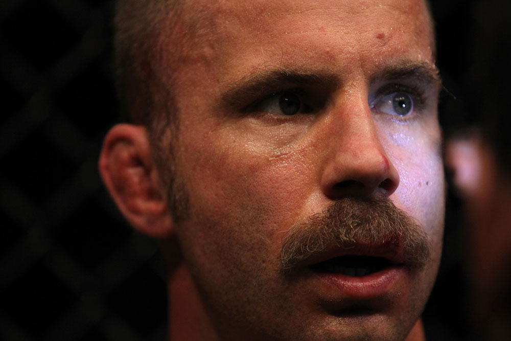 TORONTO, ON - DECEMBER 10:  Jared Hamman is examined by a doctor after his knockout loss to Constantinos Philippou during the UFC 140 event at Air Canada Centre on December 10, 2011 in Toronto, Ontario, Canada.  (Photo by Nick Laham/Zuffa LLC/Zuffa LLC via Getty Images)