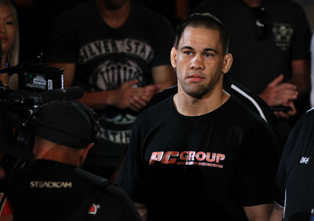 SYDNEY, AUSTRALIA - MARCH 03: James Te Huna of Australia enters the Arena before his bout against Aaron Rosa during the UFC on FX event at Allphones Arena on March 3, 2012 in Sydney, Australia. (Photo by Josh Hedges/Zuffa LLC/Zuffa LLC via Getty Images) *** Local Caption *** James Te Huna