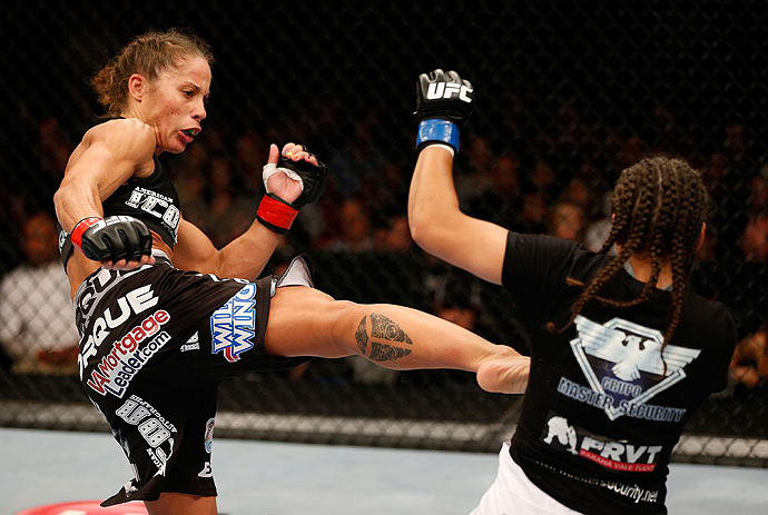 UFC bantamweight Liz Carmouche UFC bantamweight Liz Carmouche