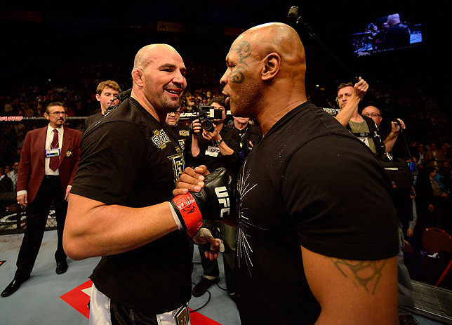 Teixeira meets Mike Tyson following UFC 160