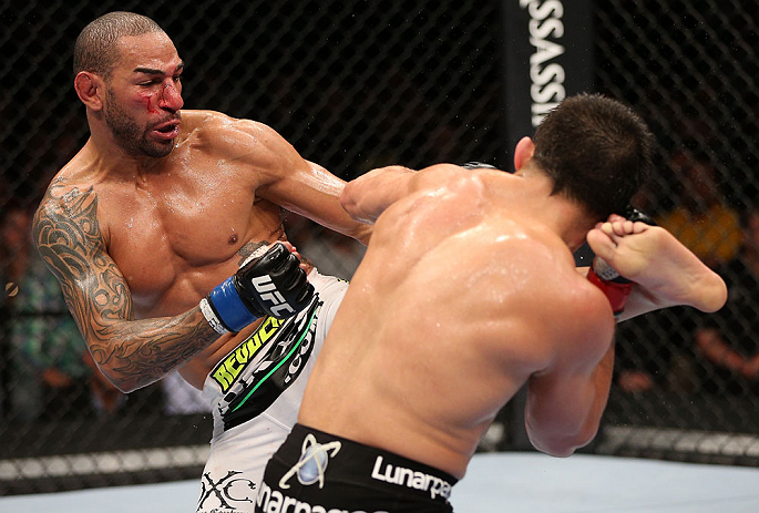 UFC welterweight Jay Hieron