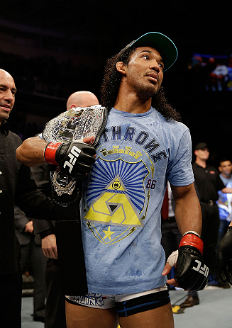 UFC lightweight champion Benson Henderson UFC lightweight champion Benson Henderson