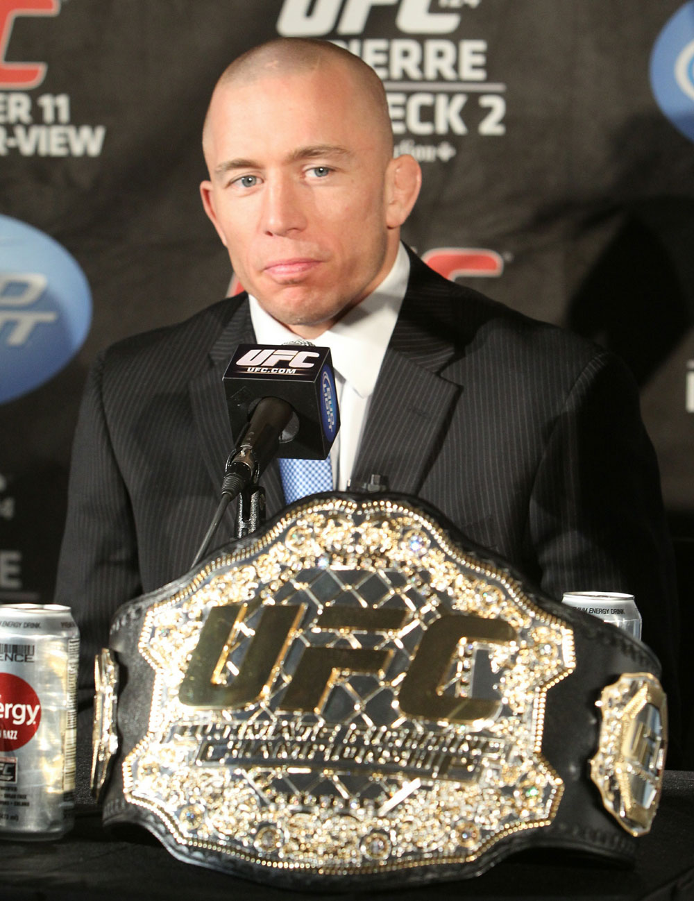 UFC 124 Press Conference: Georges St-Pierre