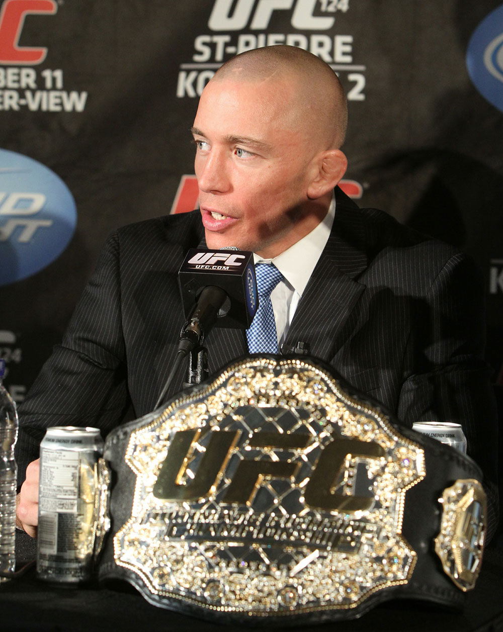 UFC 124 Press Conference: Georges St-Pierre