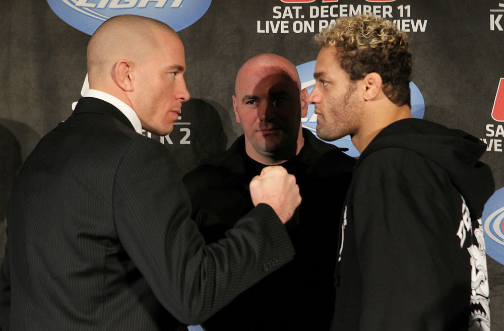 UFC 124 Press Conference: St-Pierre vs. Koscheck