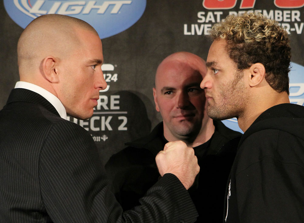 UFC 124 Press Conference: St-Pierre vs. Koscheck