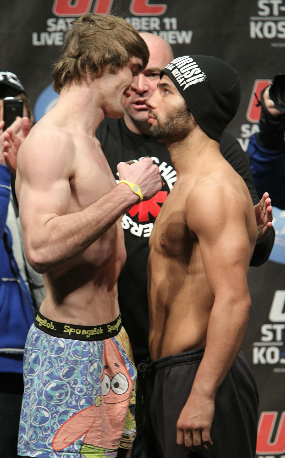 UFC 124 Weigh-in: Audinwood vs. Makdessi