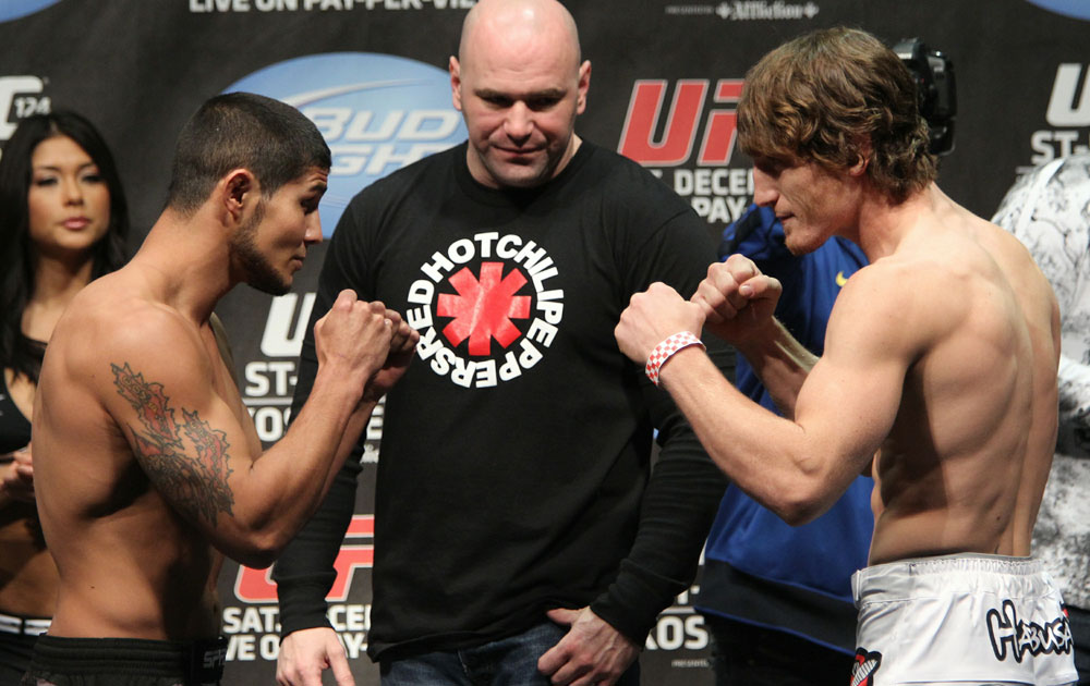 UFC 124 Weigh-in: Stevenson vs. Danzig
