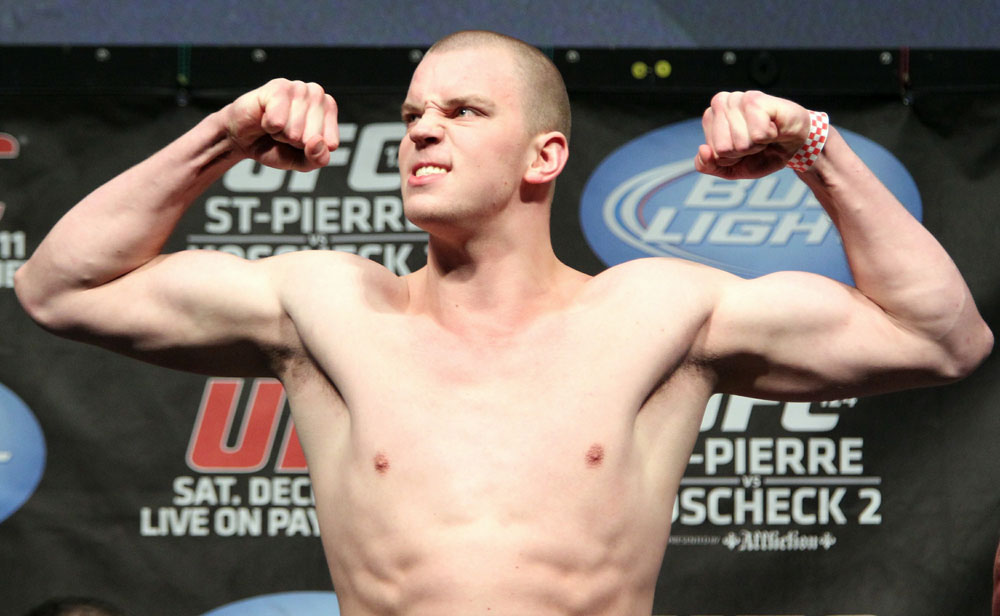 UFC 124 Weigh-in: Stefan Struve weighs in at 253lbs.