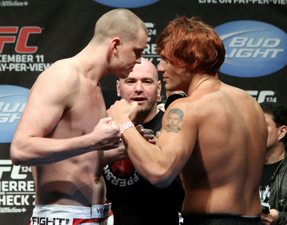 UFC 124 Weigh-in: Struve vs. McCorkle