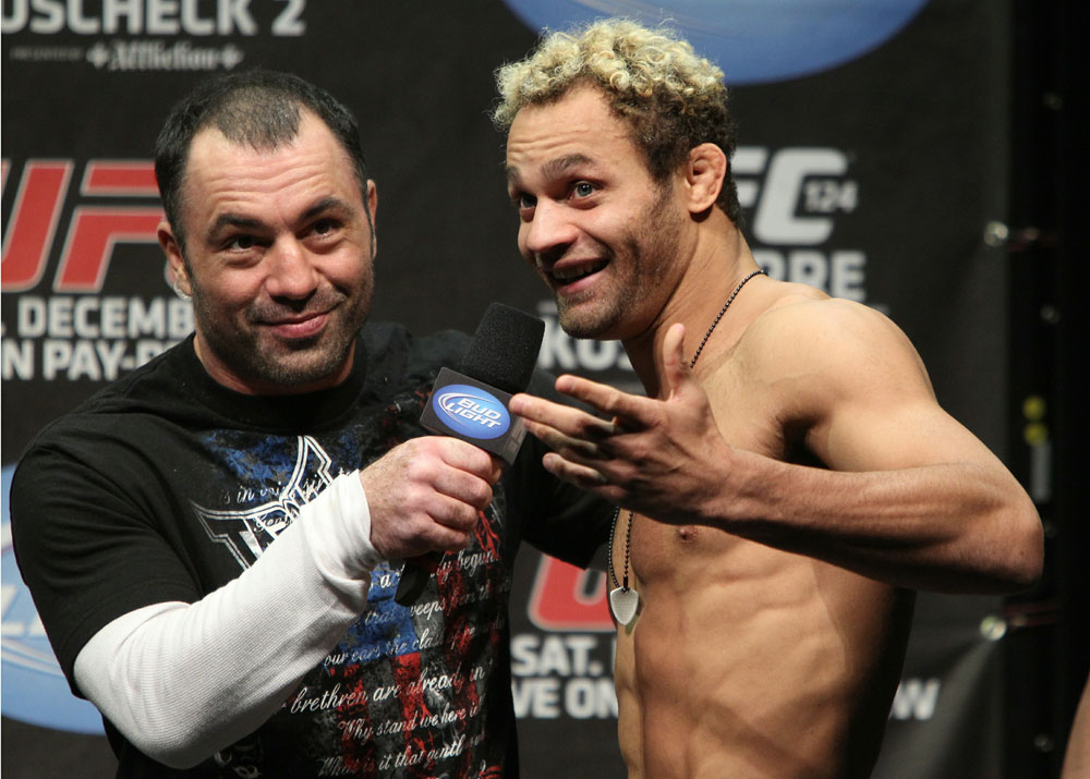 UFC 124 Weigh-in: Josh Koscheck talks about how he expects the fight to go tomorrow night.