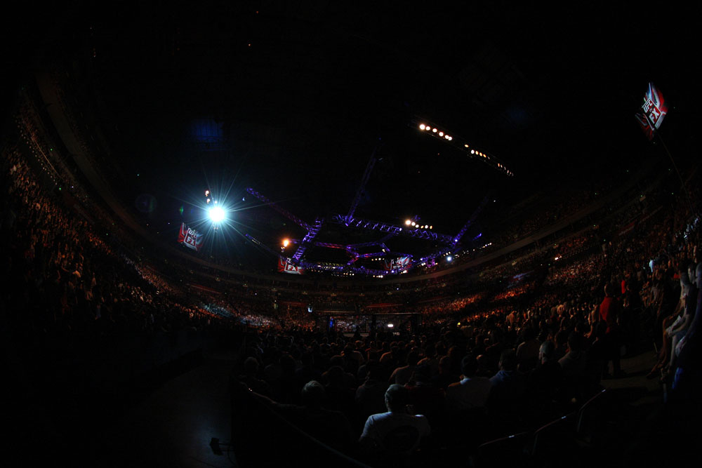 SYDNEY, AUSTRALIA - MARCH 03: A general view of the arena during the UFC on FX event at Allphones Arena on March 3, 2012 in Sydney, Australia. (Photo by Josh Hedges/Zuffa LLC/Zuffa LLC via Getty Images)