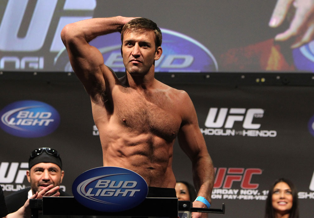 SAN JOSE, CA - NOVEMBER 18: Stephan Bonnar weighs in during the UFC 139 Weigh In at the HP Pavilion on November 18, 2011 in San Jose, California. (Photo by Josh Hedges/Zuffa LLC/Zuffa LLC via Getty Images)