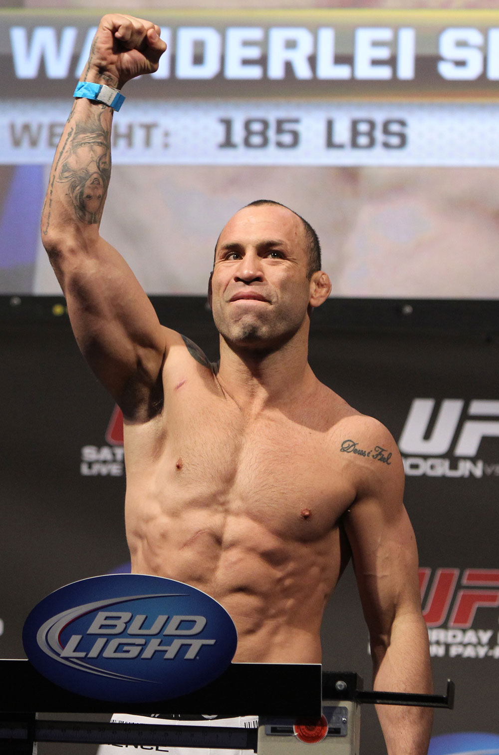 SAN JOSE, CA - NOVEMBER 18: Wanderlei Silva weighs in during the UFC 139 Weigh In at the HP Pavilion on November 18, 2011 in San Jose, California. (Photo by Josh Hedges/Zuffa LLC/Zuffa LLC via Getty Images)