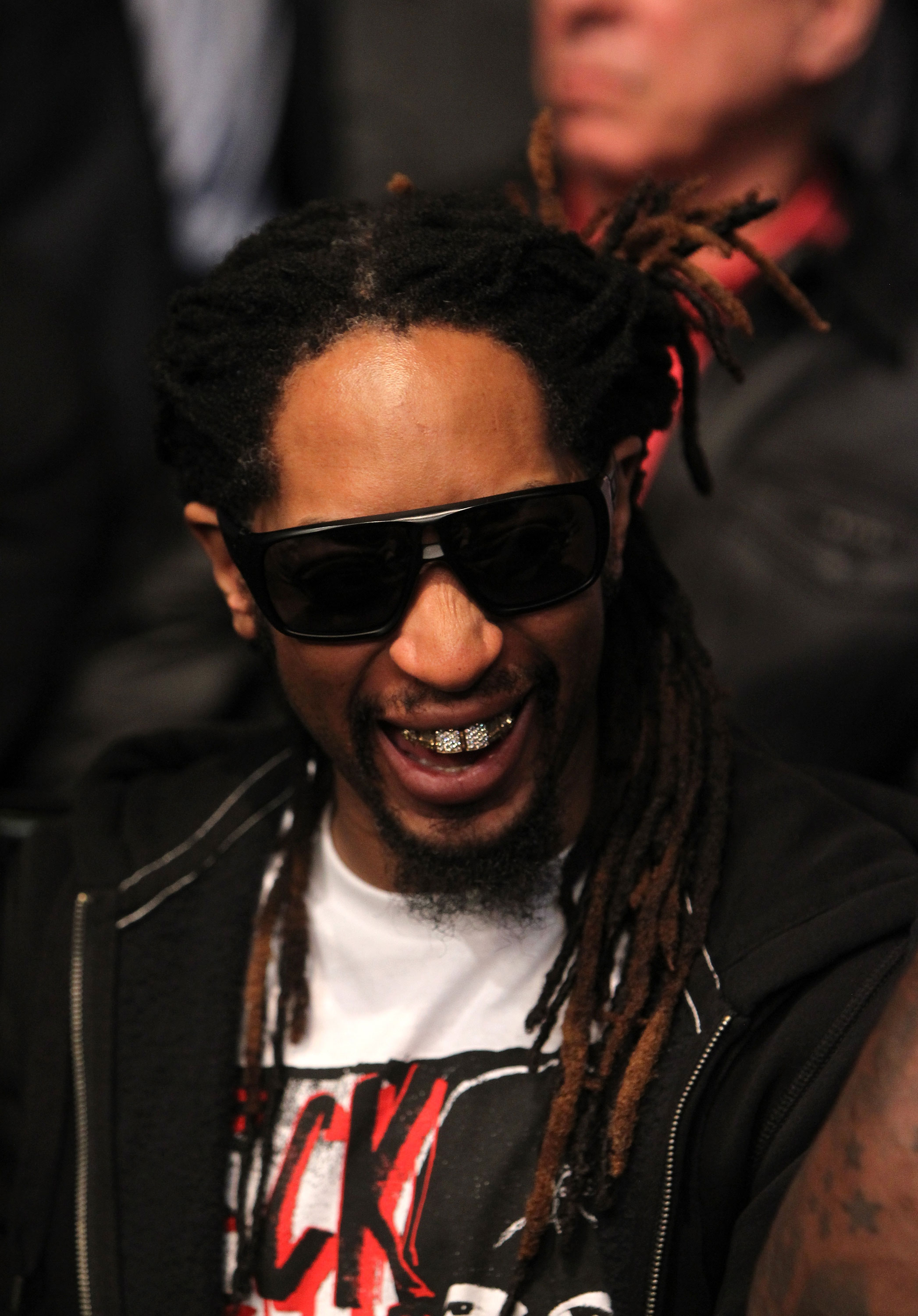 LAS VEGAS, NV - DECEMBER 30: Lil Jon watching the fights during the UFC 141 event at the MGM Grand Garden Arena on December 30, 2011 in Las Vegas, Nevada. (Photo by Josh Hedges/Zuffa LLC/Zuffa LLC via Getty Images) *** Local Caption *** Lil Jon