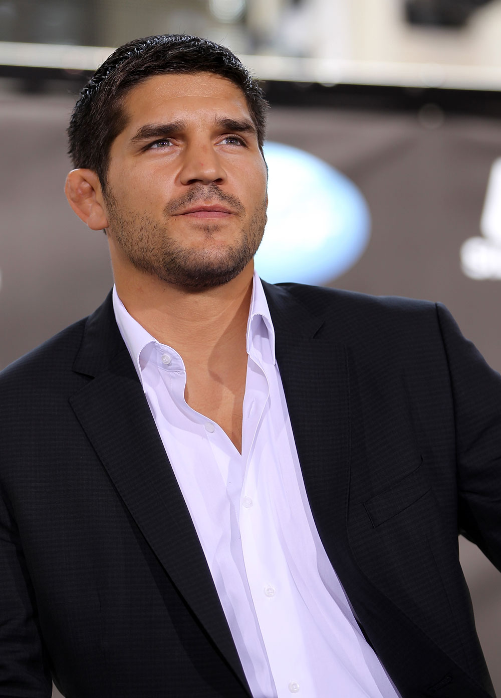 LAS VEGAS, NV - JULY 5: Patrick Cote attends a pre-fight news conference before the UFC 148 Open Workouts inside XS nightclub at the Encore on July 5, 2012 in Las Vegas, Nevada. (Photo by Josh Hedges/Zuffa LLC/Zuffa LLC via Getty Images)