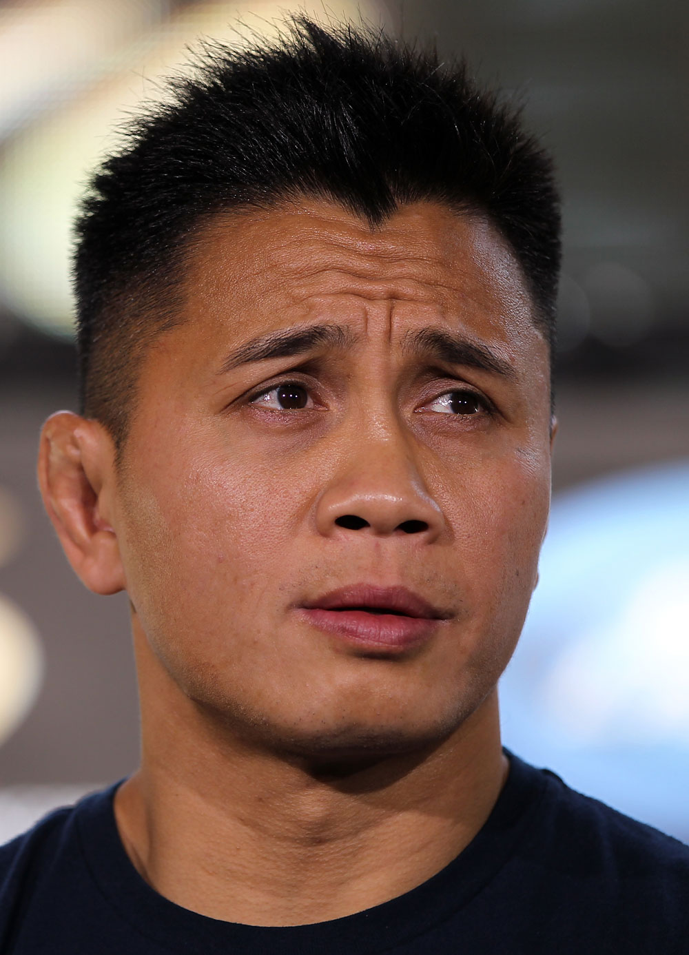 LAS VEGAS, NV - JULY 5:   Cung Le attends a pre-fight news conference before the UFC 148 Open Workouts inside XS nightclub at the Encore on July 5, 2012 in Las Vegas, Nevada.  (Photo by Josh Hedges/Zuffa LLC/Zuffa LLC via Getty Images)