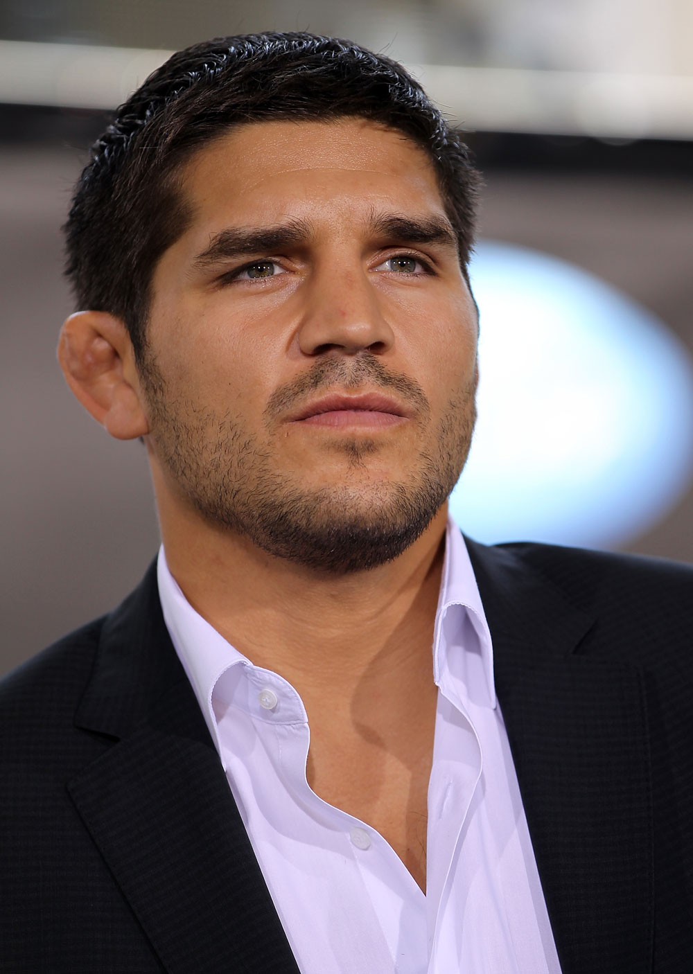 LAS VEGAS, NV - JULY 5: Patrick Cote attends a pre-fight news conference before the UFC 148 Open Workouts inside XS nightclub at the Encore on July 5, 2012 in Las Vegas, Nevada. (Photo by Josh Hedges/Zuffa LLC/Zuffa LLC via Getty Images)