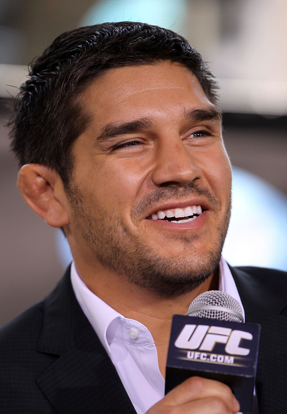 LAS VEGAS, NV - JULY 5: Patrick Cote attends a pre-fight news conference before the UFC 148 Open Workouts inside XS nightclub at the Encore on July 5, 2012 in Las Vegas, Nevada. (Photo by Josh Hedges/Zuffa LLC/Zuffa LLC via Getty Images)