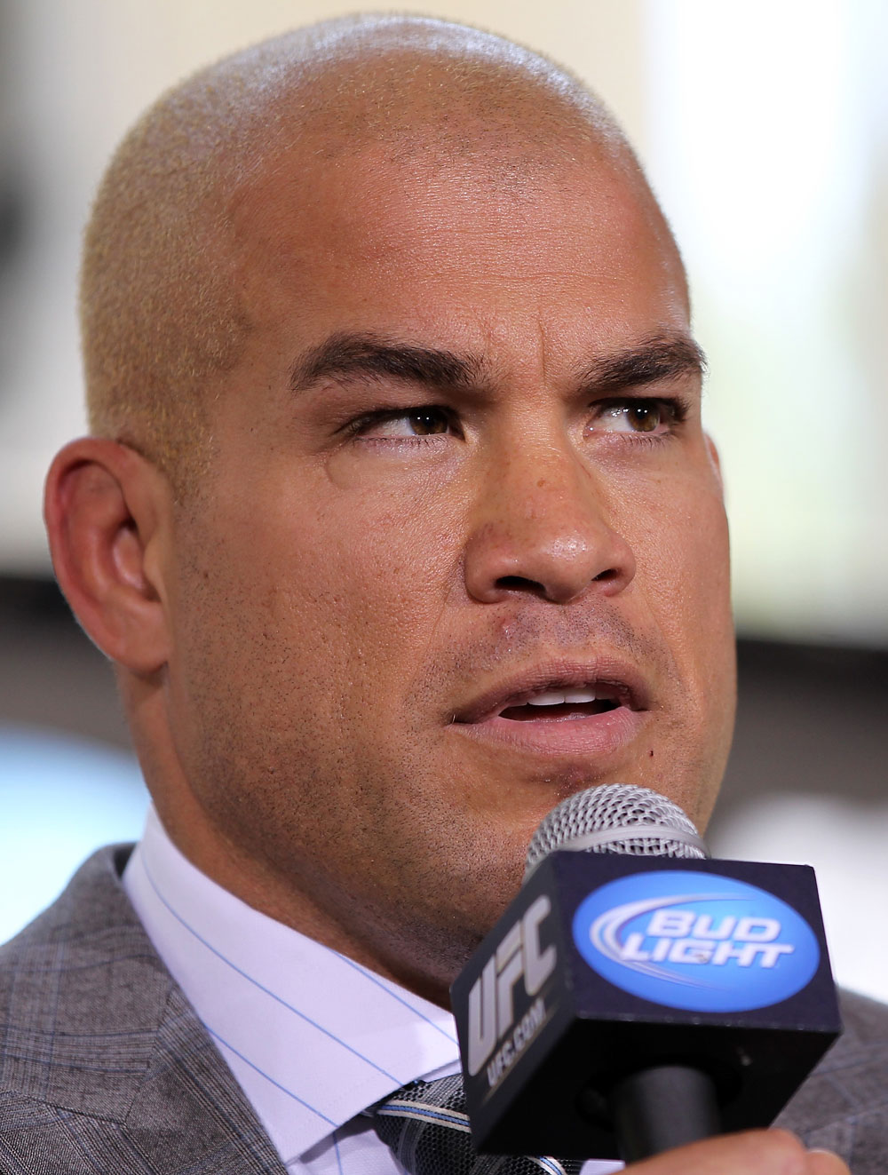 LAS VEGAS, NV - JULY 5: Tito Ortiz attends a pre-fight news conference before the UFC 148 Open Workouts inside XS nightclub at the Encore on July 5, 2012 in Las Vegas, Nevada. (Photo by Josh Hedges/Zuffa LLC/Zuffa LLC via Getty Images)
